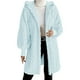 thumbnail image 2 of Abrigos y chaquetas casuales con capucha de manga larga para mujer Abrigos peludos con capucha de manga larga con bolsillos Suéteres de descanso Chaquetas de invierno Abrigos para mujer, 2 of 7
