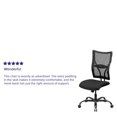 thumbnail image 2 of HERCULES Series Big & Tall 400 lb. Rated Black Mesh Executive Swivel Chair, 2 of 9