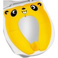 thumbnail image 1 of Orinal de viaje portátil para niños pequeños, orinal de viaje plegable grande para niños que se adapta a inodoros de todas las formas, asiento de inodoro plegable para niños, 1 of 5