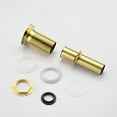 thumbnail image 6 of Bathroom Sink Drain without Overflow, Vessel Sink Lavatory Vanity Pop Up Drain Stopper, 304 Stainless Steel, 6 of 7