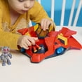 thumbnail image 4 of Disney Jr. Series Marvel’s Iron Man and his Awesome Friends Giant-Sized Armor Iron Jet, 4 of 8