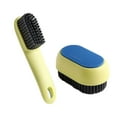 thumbnail image 2 of sdhkgrrt under $5 4Pcs Cleaning Brush Set, Cleaning Brush Set, Soft Bristle Brush for Shoes Laundry, Household Cleaning Tool, Color Wash Brush, Dense Wire Scrubbing, Bathroom Kitchen Use, 2 of 9
