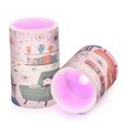 thumbnail image 7 of Yayeee Flameless Candles with Remote Flickering Battery Operated Multi Color Changing, Beige Cats Reading, 7 of 7