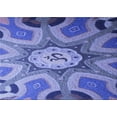 thumbnail image 1 of Ahgly Company Machine Washable Indoor Rectangle Transitional Purple Mimosa Purple Area Rugs, 2' x 3', 1 of 7