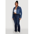 thumbnail image 4 of Womens Plus Size WAX Denim Jacket, 4 of 5