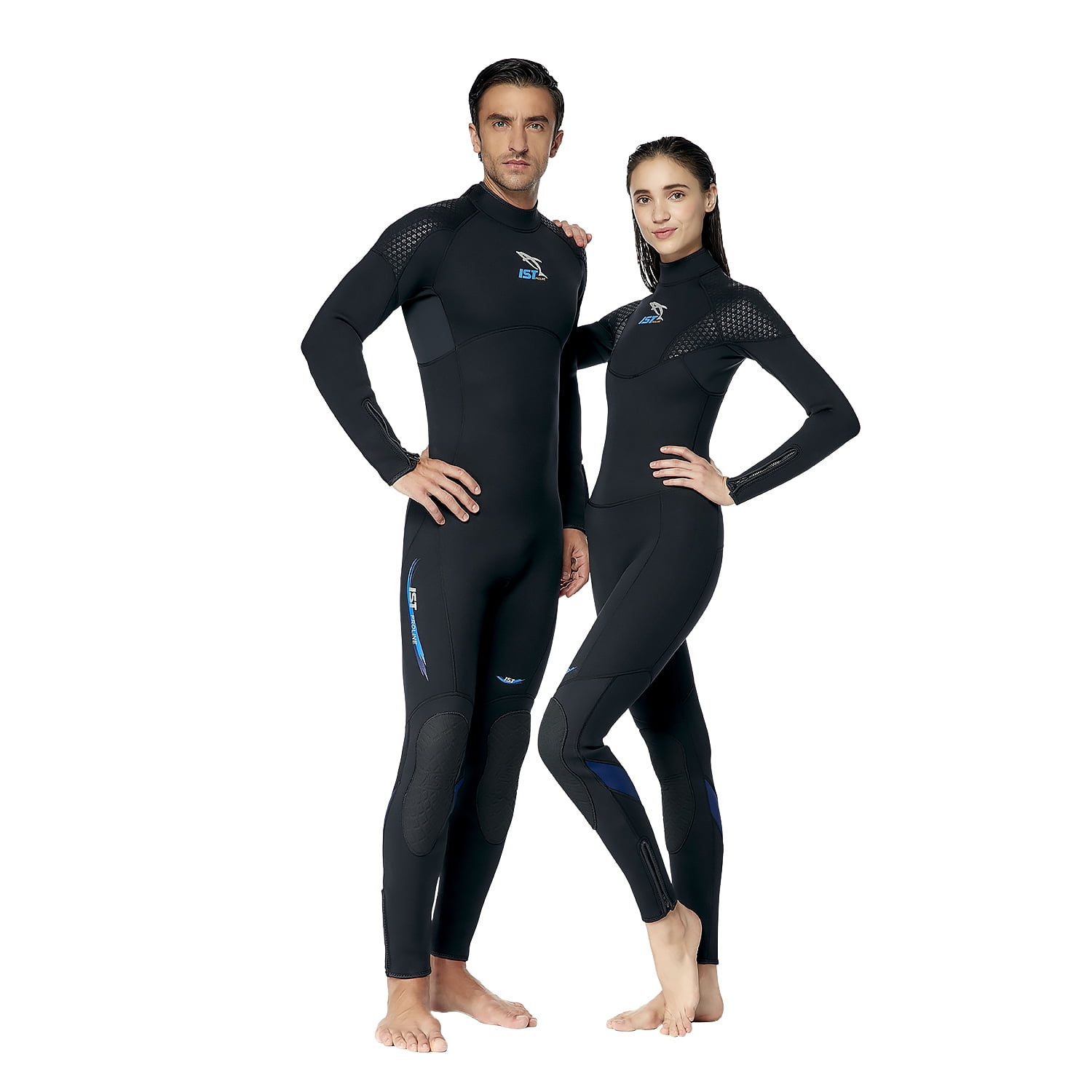 IST WS8 3mm 5mm 7mm Premium Diving Jumpsuit with Super-Stretch Panels for Men 