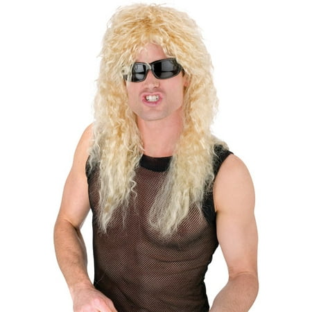 - Headbanger Wig Adult Halloween Accessory