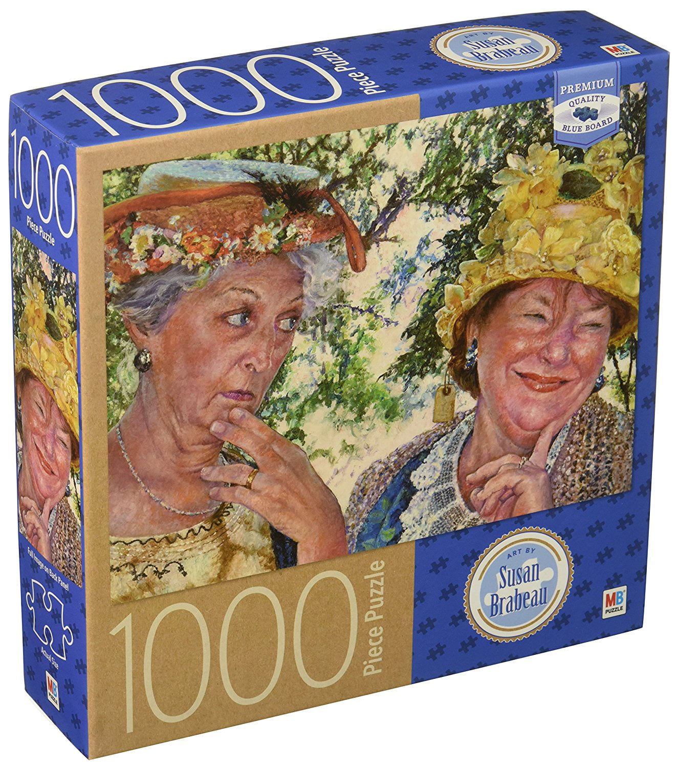 Country Gift Shop Premium Blue Board 1000 Piece Jigsaw Puzzle NIB NEW 27" x 20" 