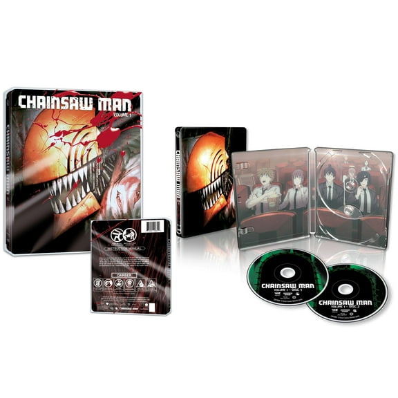Chainsaw Man: Season 1 (Walmart Exclusive) (Limited Edition Steelbook) (Blu-ray), Anime, VIZ Media