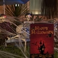 thumbnail image 2 of One opening Halloween Garden Flag Pumpkin Bat Flag Halloween Decoration for Front Yard Patio Lawn Garden, 2 of 8