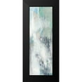 thumbnail image 2 of Goldberger, Jennifer 7x14 Black Modern Framed Museum Art Print Titled - Indigo and Mint I, 2 of 5