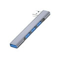 thumbnail image 3 of Hub USB C Hugo divisor 1 en 4 salidas, adaptador multipuerto, Estación de acoplamiento USB, 3 of 9