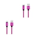 thumbnail image 3 of Injueey Caliente en 2019 5V2.4A Cable Micro USB Cable de USB de teléfono móvil de carga rápida trenzado de nailon para Nº 1 2piezas, 3 of 5