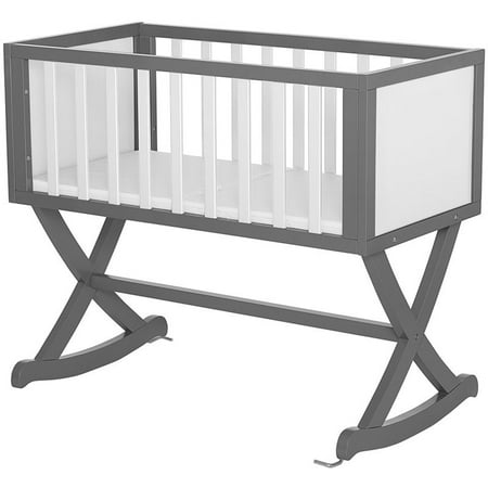 UPC: 0811048030856 | Dream On Me Haven Cradle Gray and White