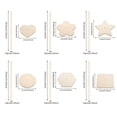 thumbnail image 3 of 6 Pcs Donut Stand Holder For Dessert Table Wood Stand Reusable Donut Display Stand Detachable Display Stand Space Saving Donut Holder Stands For Birthday Wedding, 3 of 7