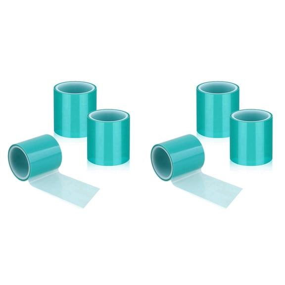 6 Pieces Resin Tape Seamless Sticky Paper Tape 2 Inch Wide UV Resin Tape for Art River Table DIY Craft Pendant Making