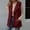 Fleece Vest-Red, variant on Gamivast Sherpa Vest for Women Trendy Notch Lapel Collar Button Down Fuzzy Fleece Jackets Work Casual Sleeveless Coats with Pockets Comfy Warm Winter Outerwear
