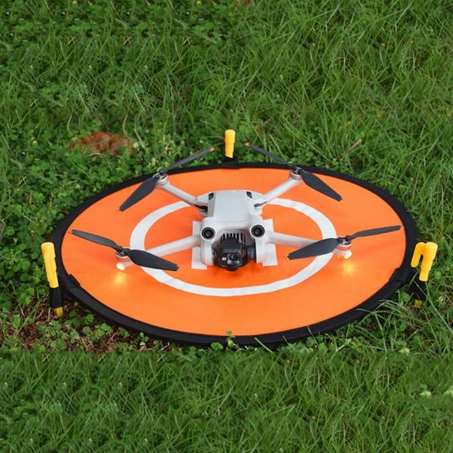 Portable Landing Mat, High Toughness Drone Landing Pad Double Sided Reflective Strips For Drone Accessories
