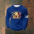 thumbnail image 2 of Fourth of July Shirts for Men 1776-2026 250th Anniversary Sweatshirt Patriotic Long Sleeve Shirts Waffle Crewneck Pullover Lightweight, 2 of 3