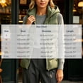 thumbnail image 3 of BXJX Womens Hooded Puffer Vests, Fall Winter Sleeveless Casual Full Zip Waistcoat with Zipper Pockets Pink Size M, 3 of 6