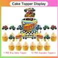 thumbnail image 4 of Blaze and the Monster Machines Party Decor Supplies Honeycomb Centerpieces Table Toppers Cake Toppers Decorations for Birthday, 4 of 5