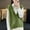 C-Army Green616, variant on JIAYUE Vest for Women Sleeveless V Neck Open Front Knit Cardigan Solid Color For Ladies Casual Layering Wear
