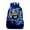 7 Style, variant on New Cartoon Anime Cool Letter Robot 3D Printed Large Capacity Lightweight Durable Student Campus Sports Backpack