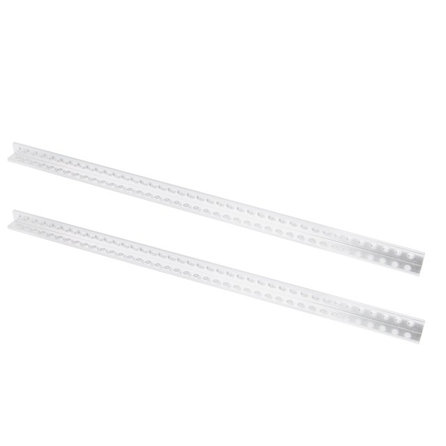 Perfil De Extrusión De Aluminio, Perfil Ligero De Plata Luminum 3103-0040-0328 Para Campo De Robótica Para Materiales De Estructura De Robots ANGGREK Aluminum Profile L shaped Beam