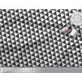 thumbnail image 2 of Soimoi Poly Georgette Fabric Geometric Block Fabric Prints by Yard 42 Inch Wide, 2 of 3