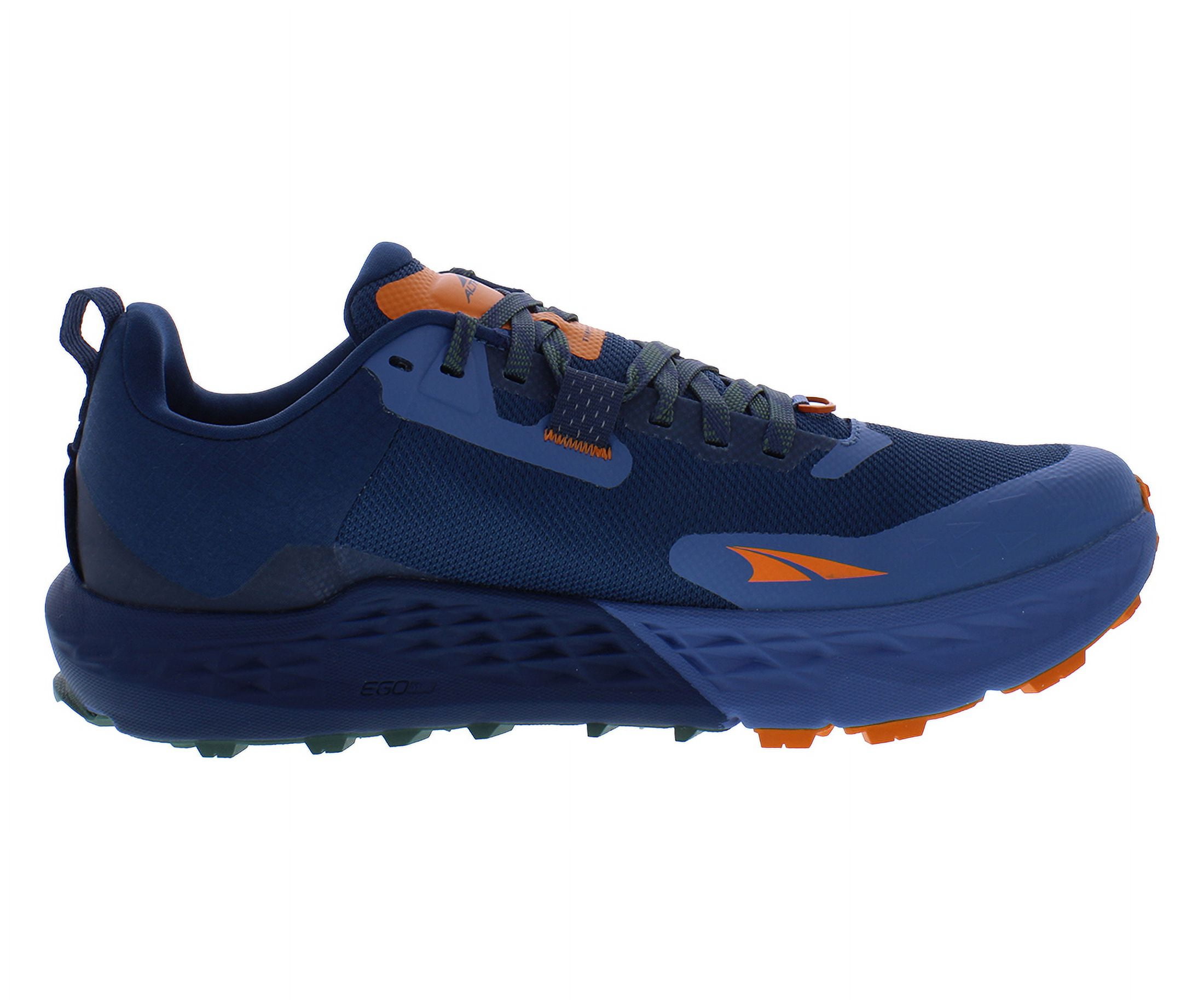 Altra Mens TIMP 5 Trail Running Shoes Sneakers Runners Hiking in Blue/Orange