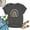 Grey, variant on Meichang Mama Graphic T Shirts for Women Plus Size Mama Rainbow Print Tee Tops Short Sleeve Crew Neck Casual Shirts Loose Fit Lightweight Summer Tops Black XXXL