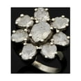 thumbnail image 5 of 2.50 CTW Natural Diamond Polki Flower Ring 925 Sterling Silver Women Mother's Day Gift Jewelry, 5 of 5