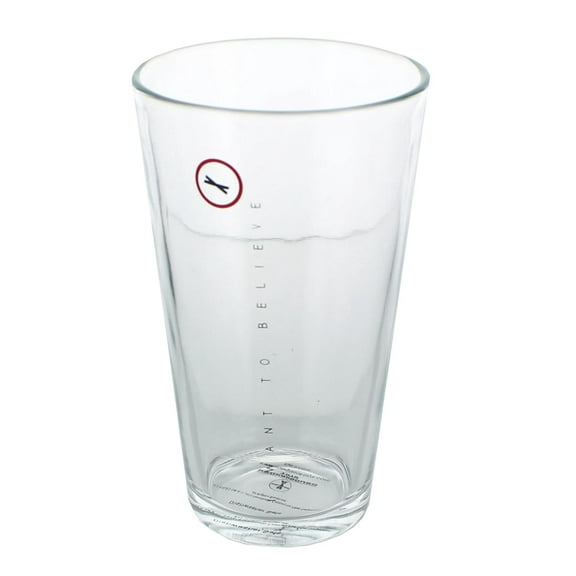 the x files "i want to believe" pint glass set