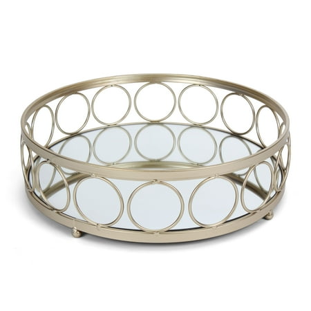 trays tray chantilly ottoman ornate rutledge serving decorative mirror coffee designer king round metal table medium pack gold