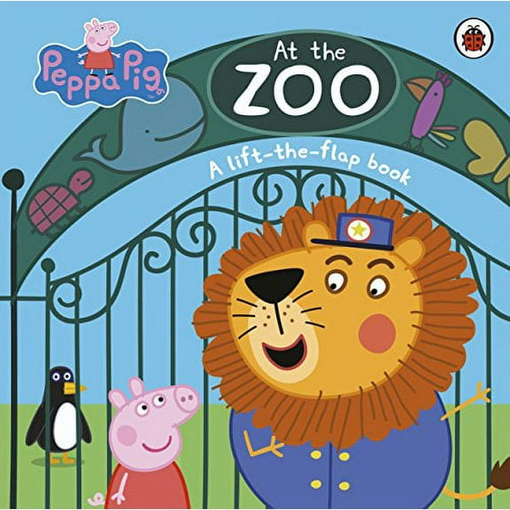 Pre-Owned Peppa Pig: At the Zoo: A Lift-the-Flap Book Paperback