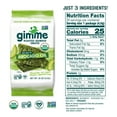 thumbnail image 7 of Gimme 20 Pack Avocado Oil & Sea Salt Seaweed, Premium Organic Roasted Seaweed Snacks, 5 gram, 0.17oz (20 Individually Wrapped Packs), 7 of 7