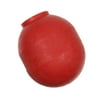 Mushroom Cane Tip- Non-Rolling Without Stem - 1-2 inch -Red