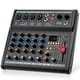 thumbnail image 1 of Pyle Mezclador de audio profesional Bluetooth para DJ - Mezclador de sonido con controlador de DJ de 6 canales con DSP 16 efectos preestablecidos, interfaz USB, 4 entradas XLR de micrófono/línea, AUX,, 1 of 2