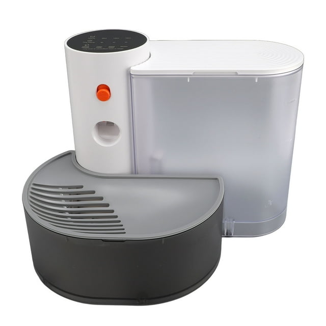 Bebedero Automático Para Mascotas, Tanque De Agua Recargable De 3 Litros, Cuenco De Agua Automático Inteligente Para Gatos, Autorecarga, Inclinación, Separación Limpia De Aguas