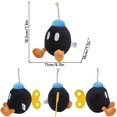 thumbnail image 3 of Muñeco de peluche suave Kawaii Mario Bros Koopa Troopa Bob-omb Buddy Super Star, muñeco de peluche amarillo divertido de Anime, 3 of 5