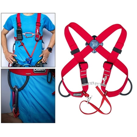 Camping Climb Harness Upper Body Ascending Straps Adjustable Chest ...