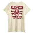 thumbnail image 2 of Marvel Guardians of the Galaxy - Wanted Star Lord - Women's Short Sleeve Graphic T-Shirt, 2 of 4