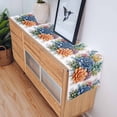 thumbnail image 4 of Table Runner Succulent Floral Table Decoration for Kitchen Dinning Colorful Plant Table Decoration for Indoor Outdoor Party Wedding Decor 13x72inch, 4 of 7