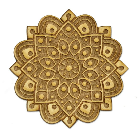 PinMart Spiritual Mandala Wood Pin