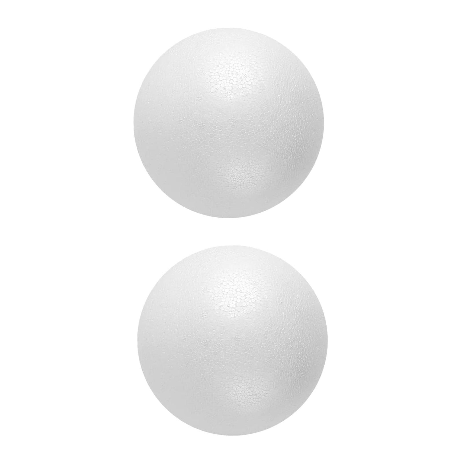UPGRATOR Polystyrene Foam Balls For Artists Diy Art Projects 2Pcs 9.8In Diameter