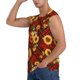 thumbnail image 3 of Balery Red Plaid Sunflower Camisetas sin mangas para hombre, absorbe la humedad y protege contra el mal olor.-Medium, 3 of 7