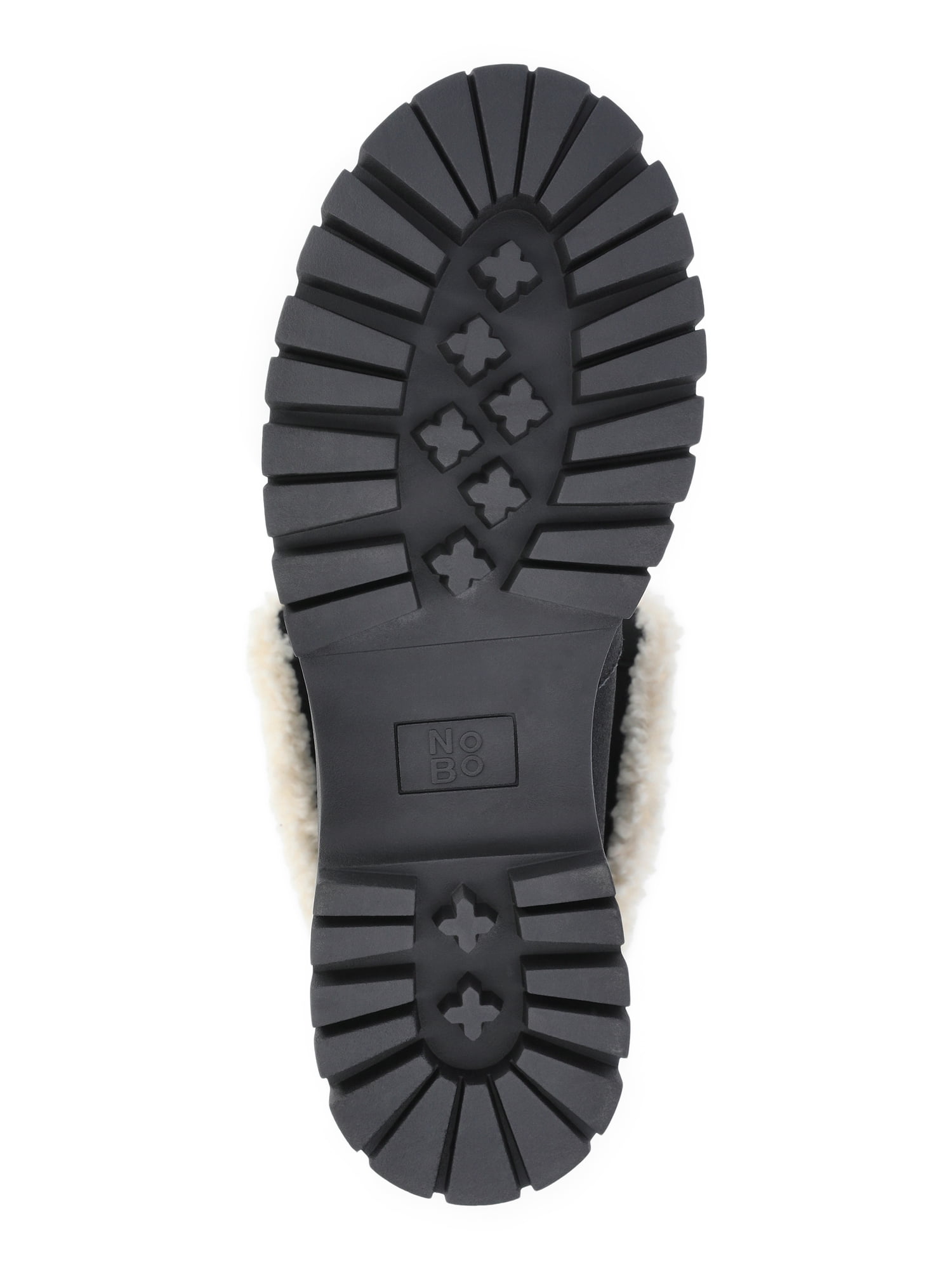 No Boundaries Women's Fold Over Zip Front Boots, Wide Width Available