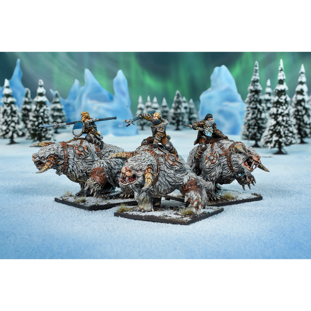 Kings of War Northern Alliance Frost Fang Cavalry Regiment New