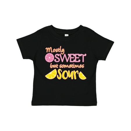 

Inktastic Mostly Sweet but Somtimes Sour Pink and Yellow Lemons Boys or Girls Toddler T-Shirt