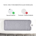 thumbnail image 6 of Rectangle PVC Anti-skid Bath Mats Soft Shower Bathroom Massage Mat Suction Cup Non-slip Bathtub Carpet Large Size Bath Rugs, 6 of 7